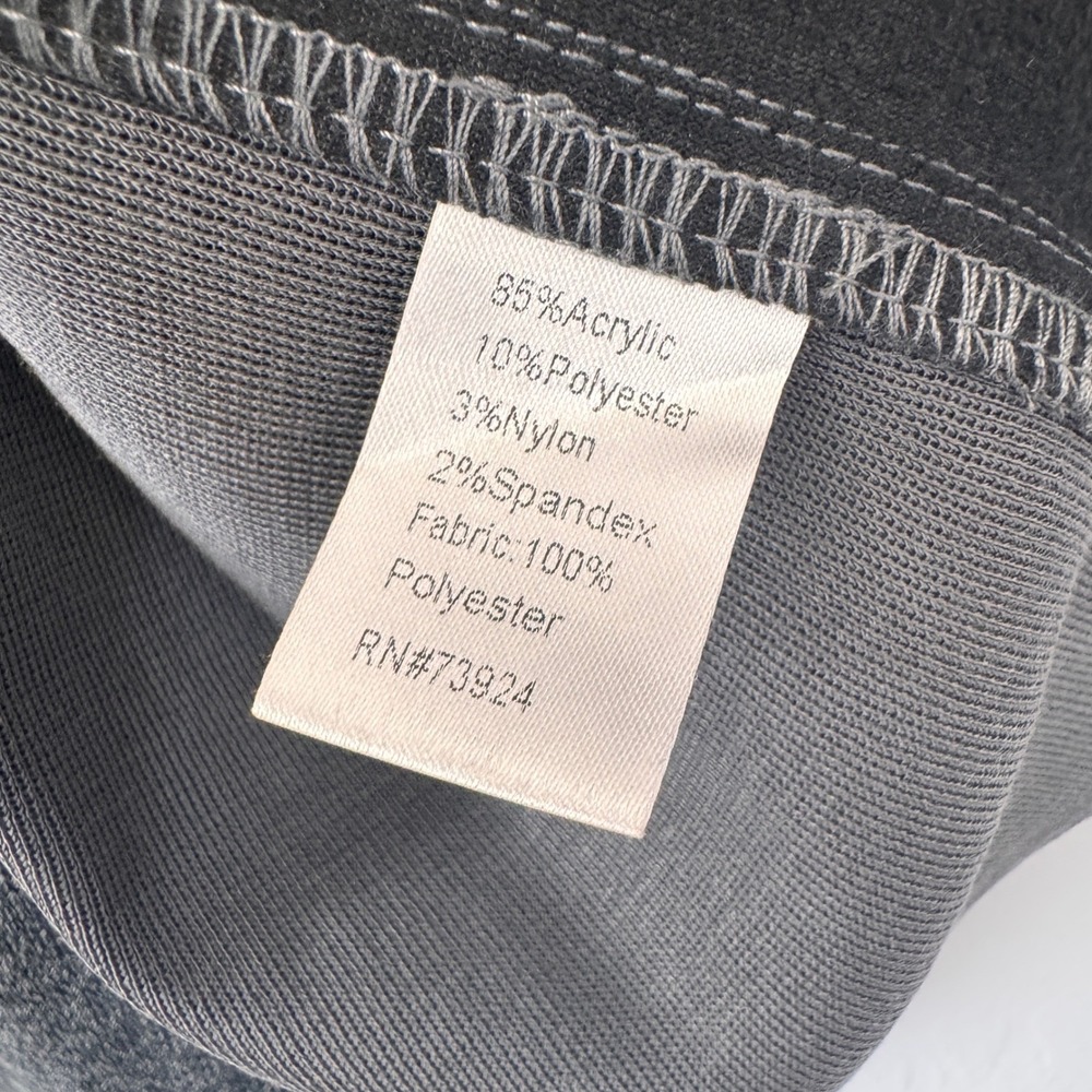 Ming Wang Gray Black Geometric Patchwork Open Fro… - image 6